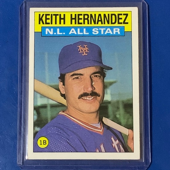 Keith Hernandez #701 [N.L. All-Star] 1986 Topps Baseball Trading Card - Picture 1 of 2